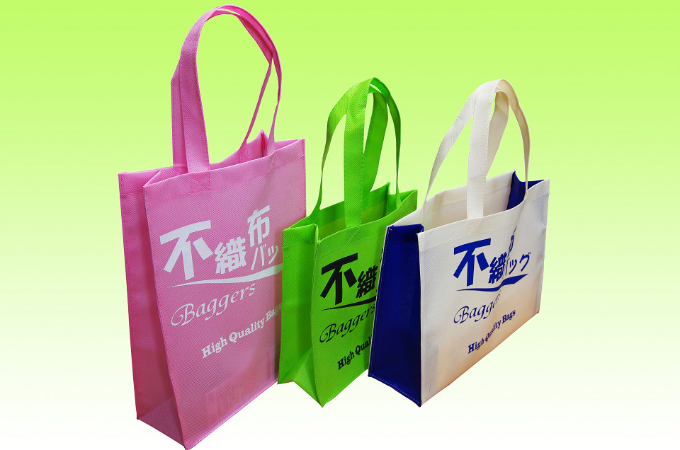 マチ付き不織布バッグ画像