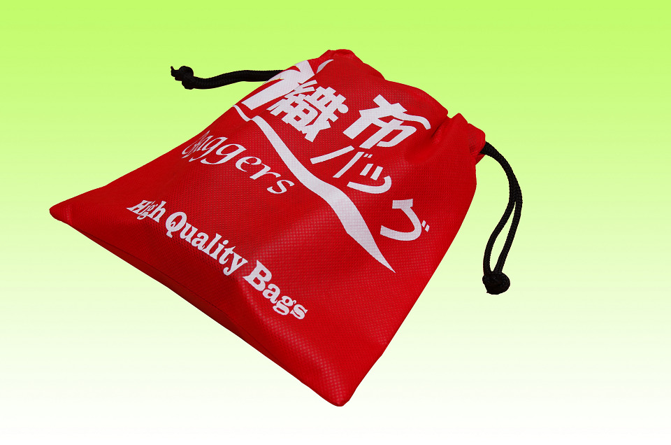 不織布巾着袋画像画像